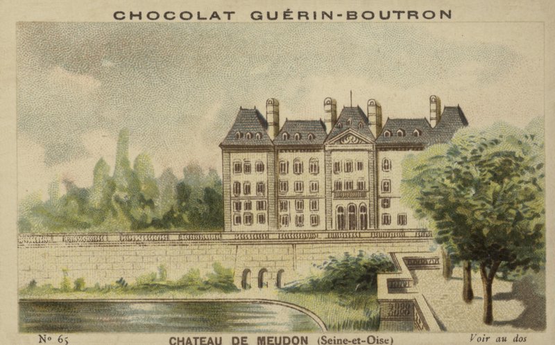 Slottet i Meudon, Seine-et-Oise av French School