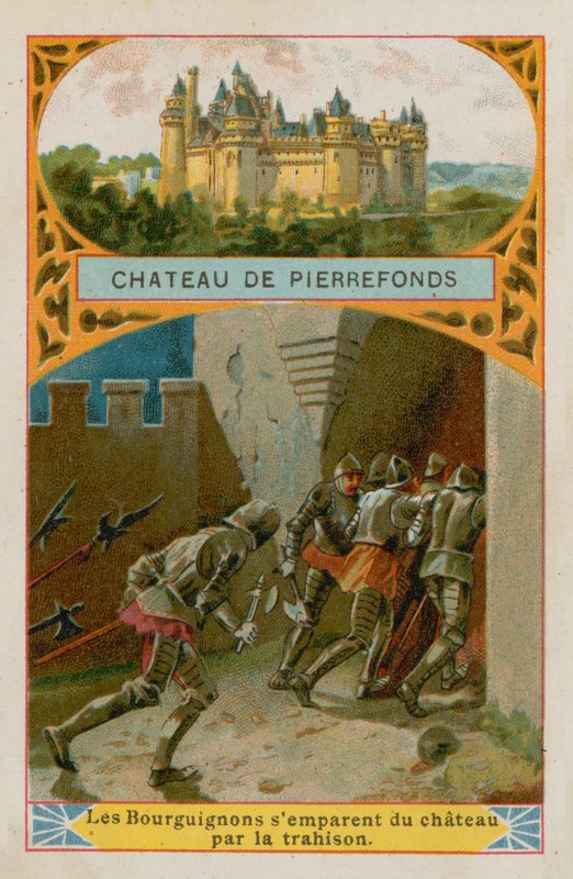 Chateau de Pierrefonds av French School