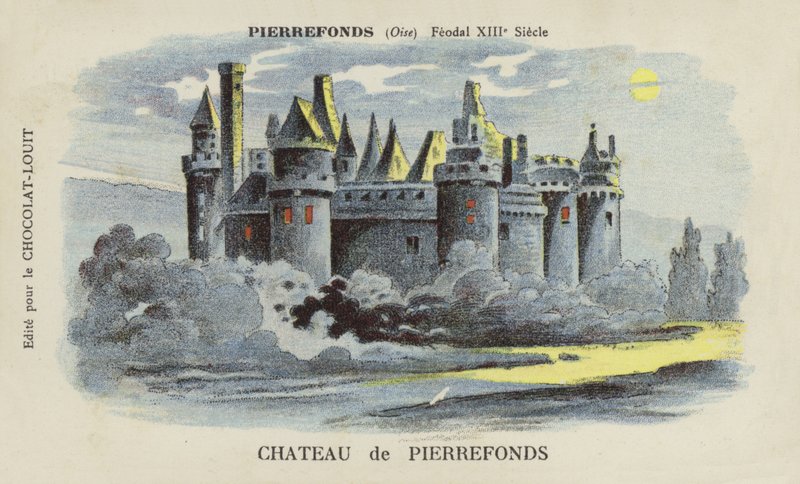 Chateau de Pierrefonds, Pierrefonds, Oise av French School