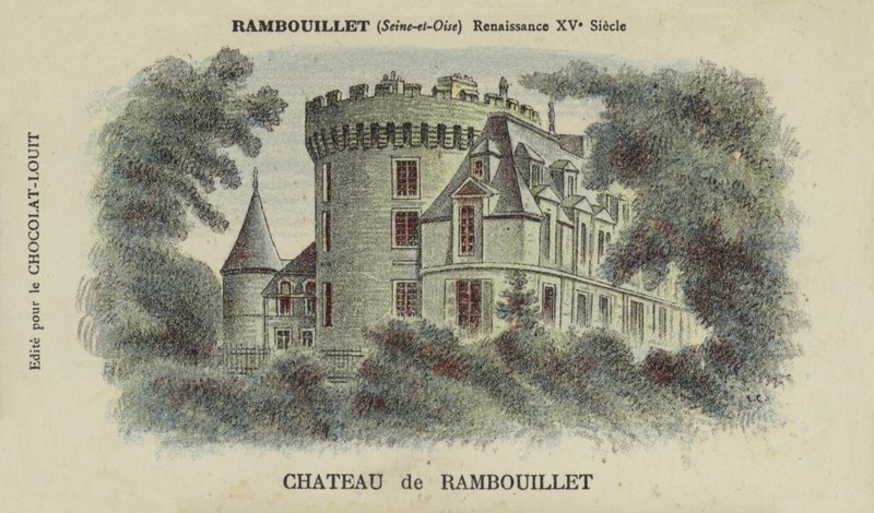 Chateau de Rambouillet, Rambouillet, Seine-et-Oise av French School