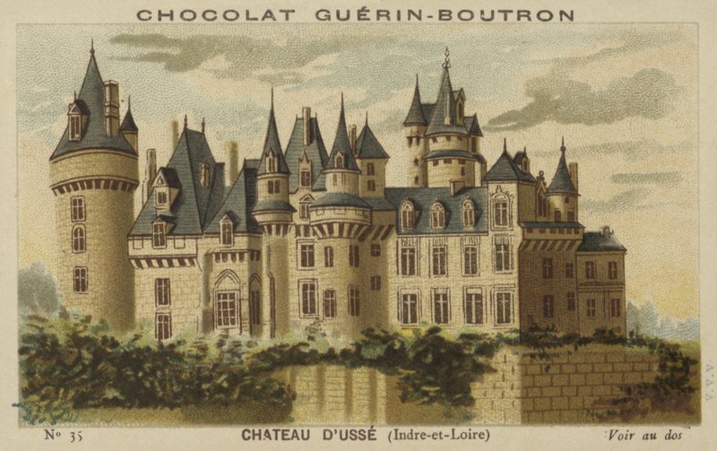 Slottet dUsse, Indre-et-Loire av French School
