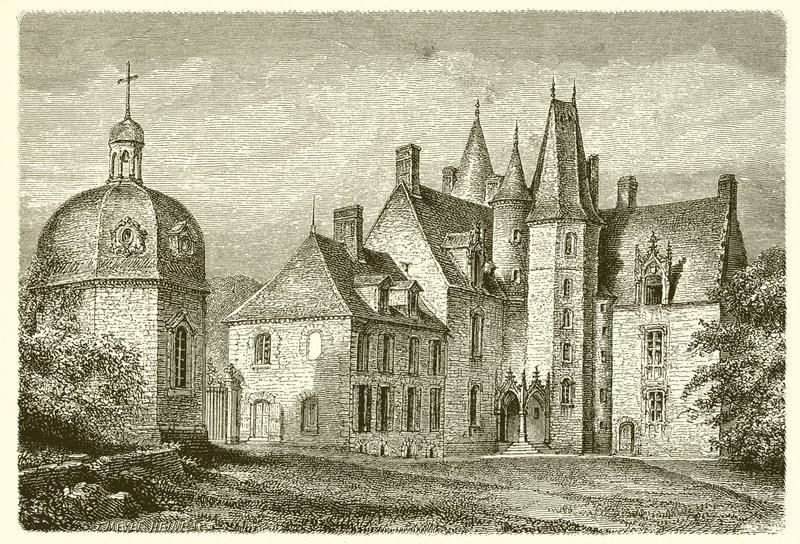 Castle of the Rocks av French School
