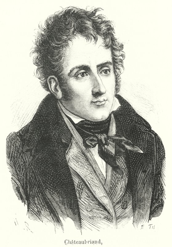 Chateaubriand (gravyr) av French School