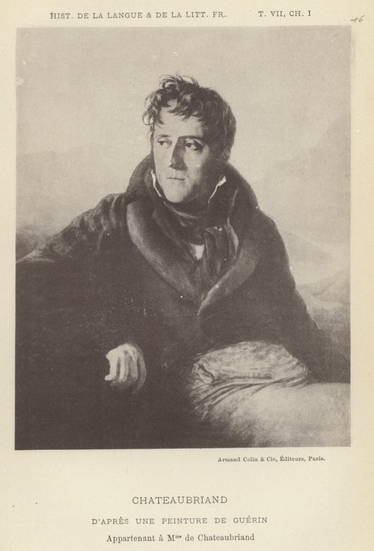 Chateaubriand (litho) av French School