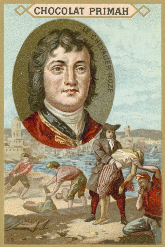 Chevalier Roze, fransk adelsman av French School