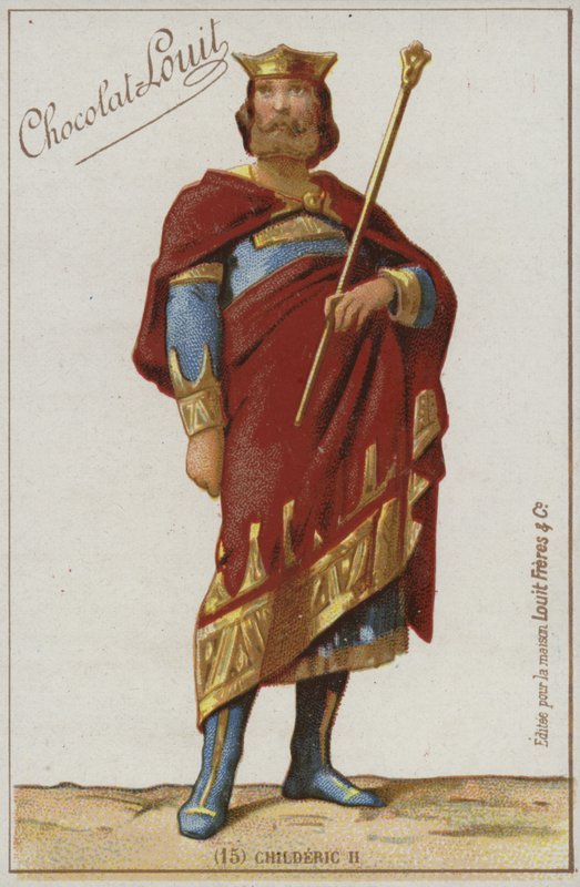 Childeric II av French School