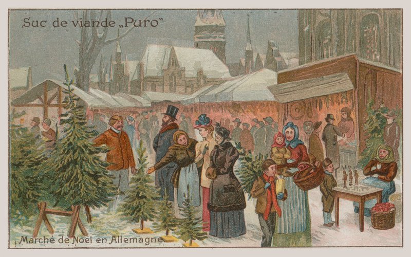 Julmarknad i Tyskland av French School