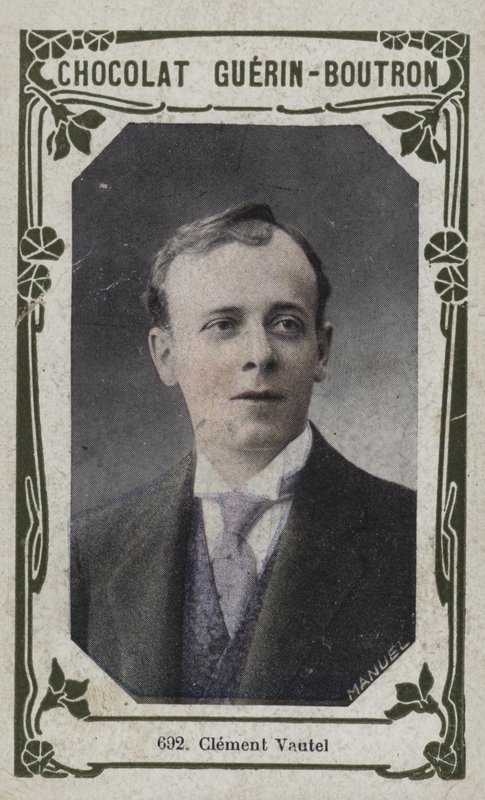 Clement Vautel (färgad bild) av French School
