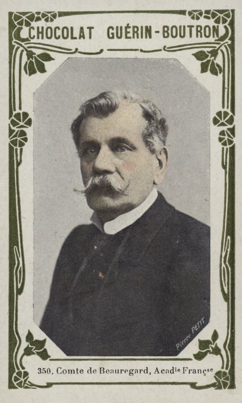 Comte de Beauregard, Franska Akademien (färgad bild) av French School