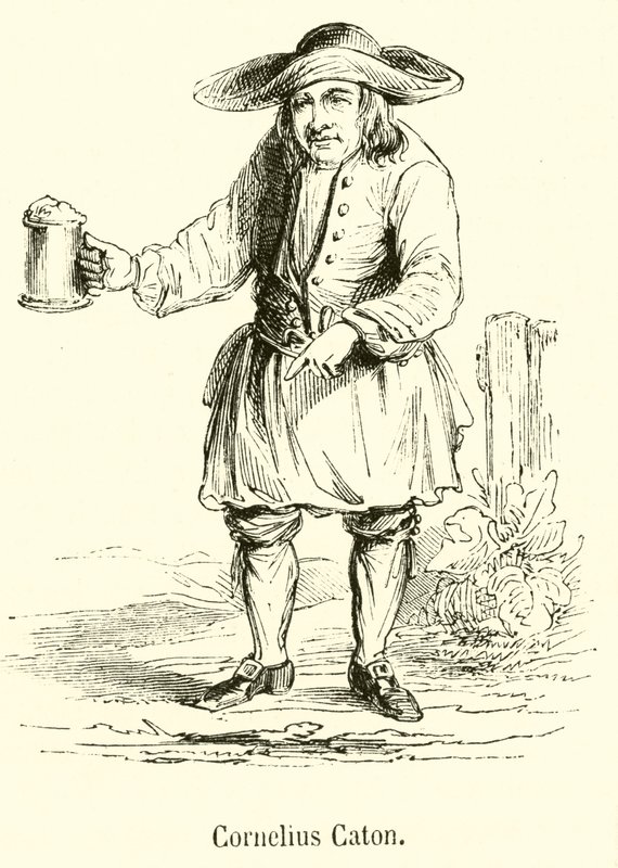Cornelius Caton (gravyr) av French School