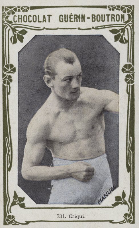 Criqui (färgad bild) av French School