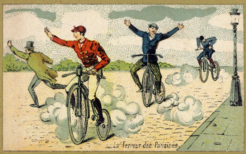 Cykling, Parisarnas terror av French School