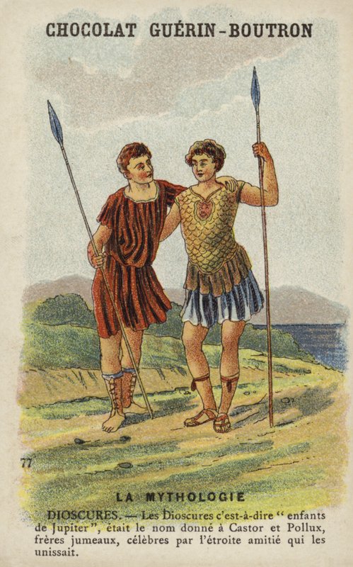 Dioscuri, dvs Castor och Pollux av French School