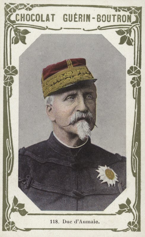 Duc dAumale (färgad bild) av French School
