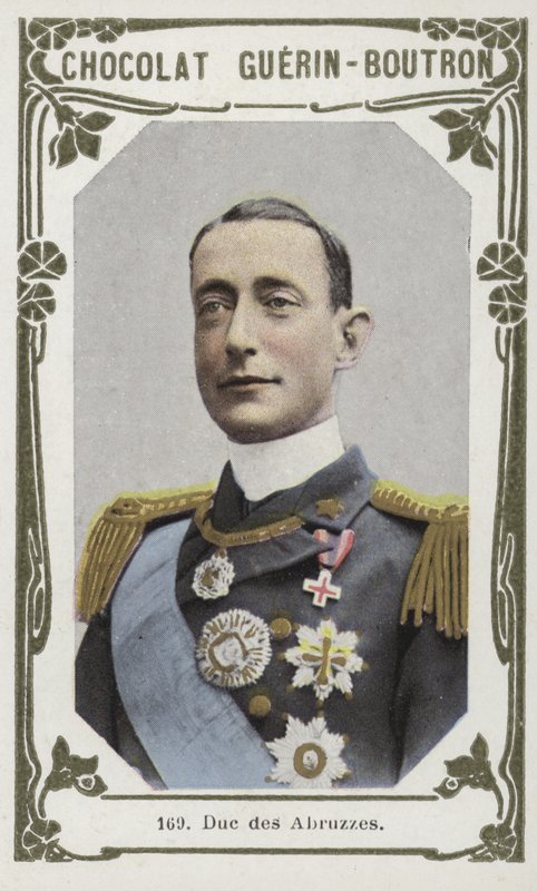 Duc des Abruzzes (färgad bild) av French School