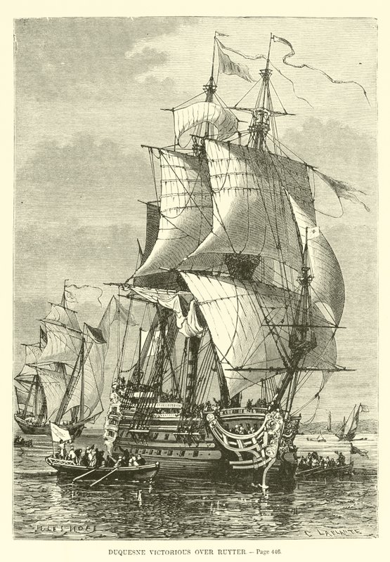 Duquesne vann över Ruyter av French School