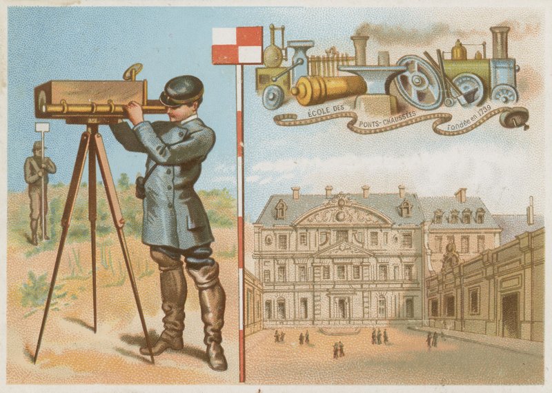 Ecole des Ponts-Chaussees, grundad 1739 av French School