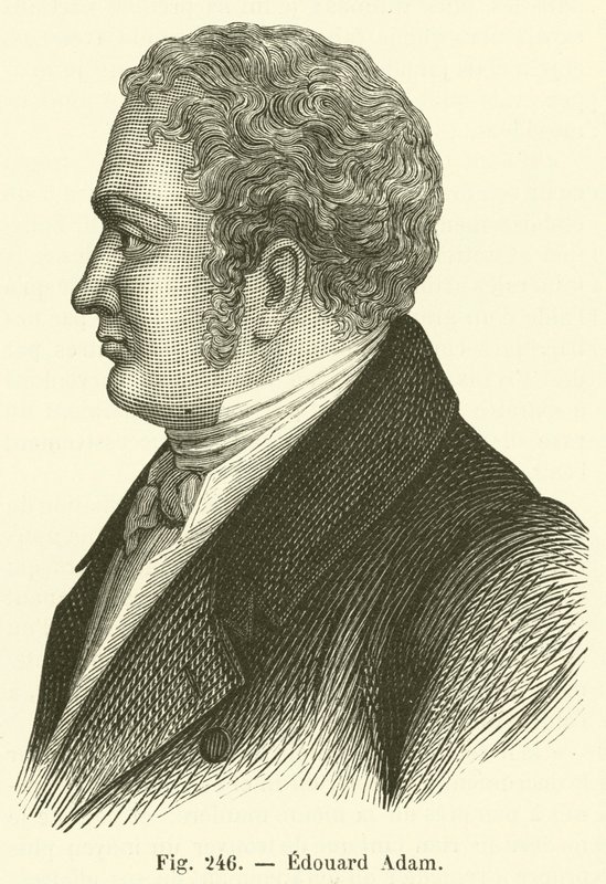 Edouard Adam (gravyr) av French School
