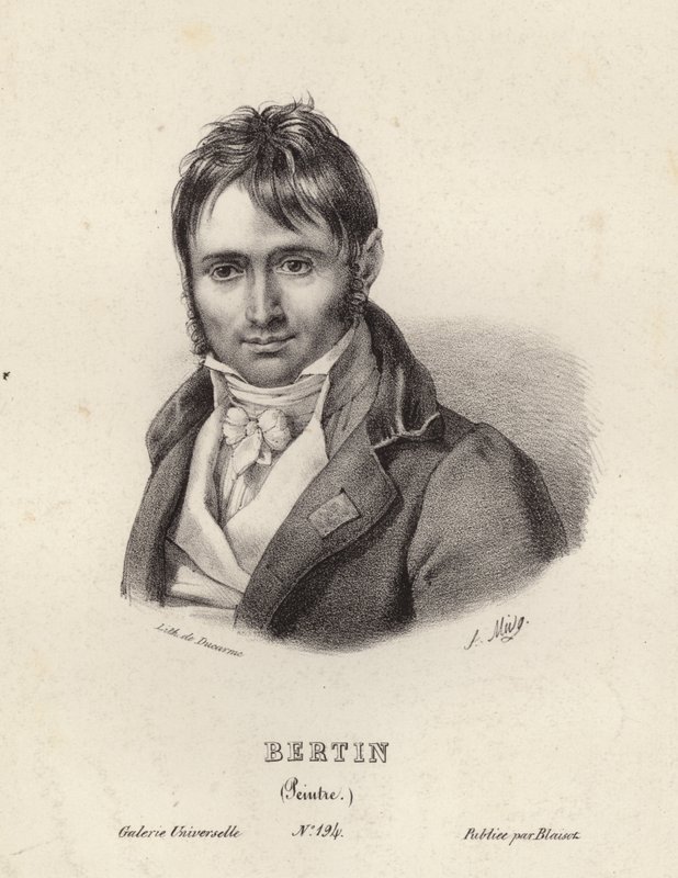 Edward Bertin av French School