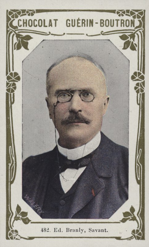 Edouard Branly, Savant (färgad bild) av French School