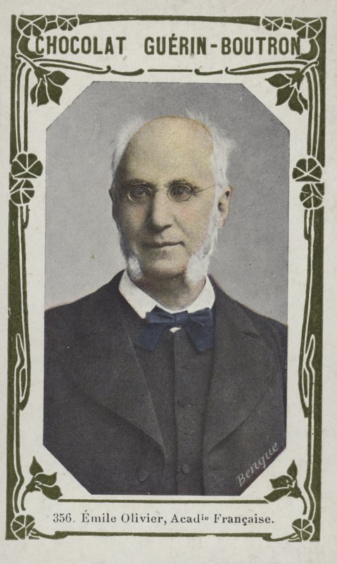 Emile Olivier, Franska Akademien (färgad bild) av French School