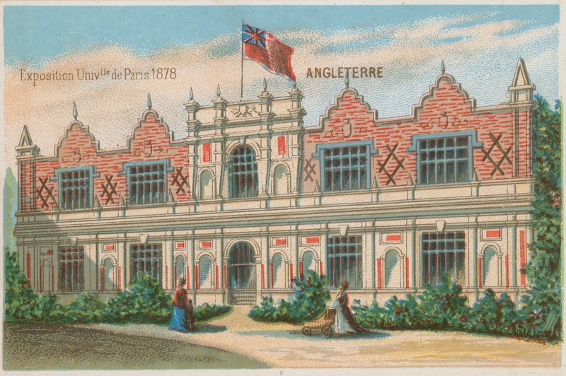 England, 1878 världsutställning, Paris av French School