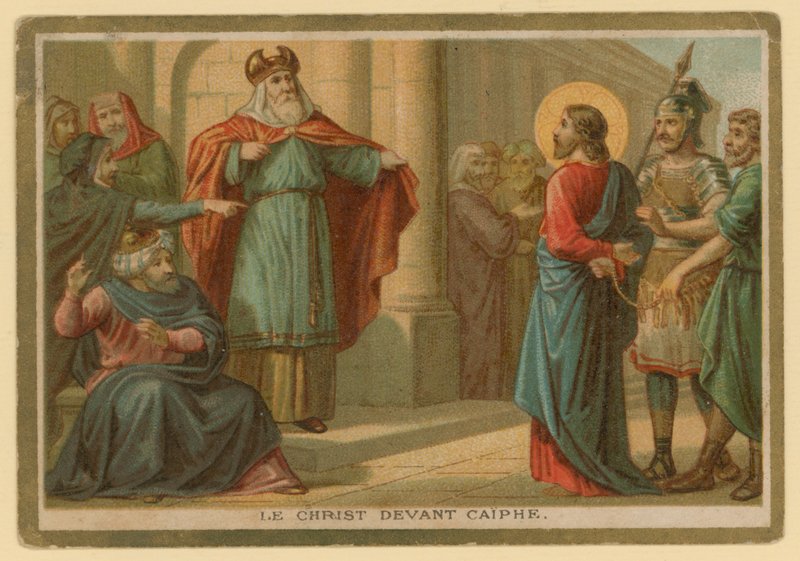Avsnitt i Jesu Kristi liv (chromolitho) av French School