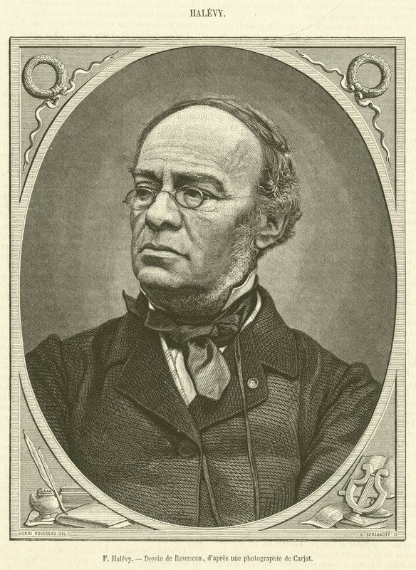 F Halevy (gravyr) av French School