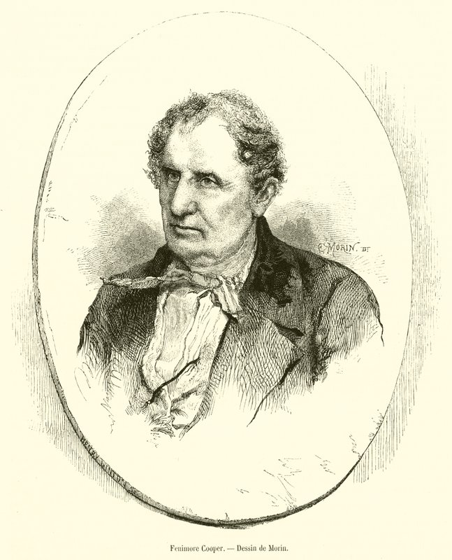 Fenimore Cooper (gravyr) av French School