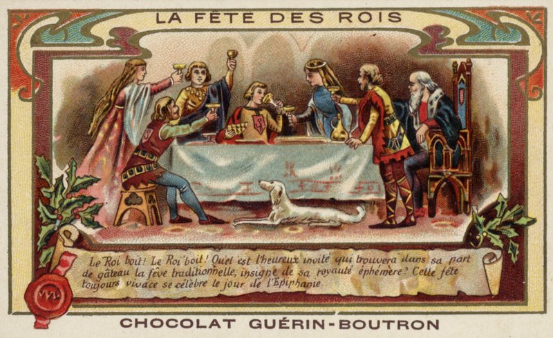 Festival of Kings (chromolitho) av French School