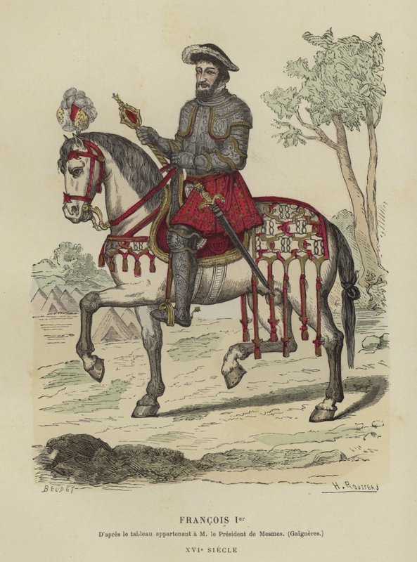 Frans I, kung av Frankrike, 1500-talet av French School