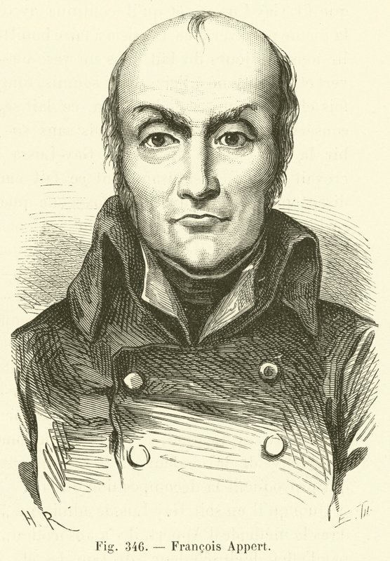 Francois Appert (gravyr) av French School