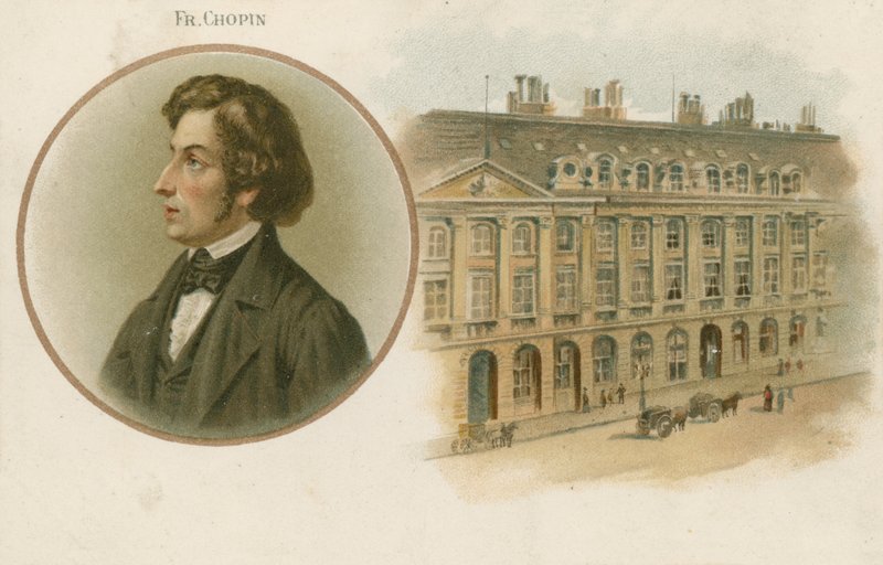 Frederic Chopin, polsk, kompositör och virtuos pianist av French School