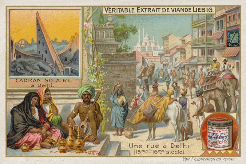 Franskt köttextrakt (Bouillon), Indien av French School