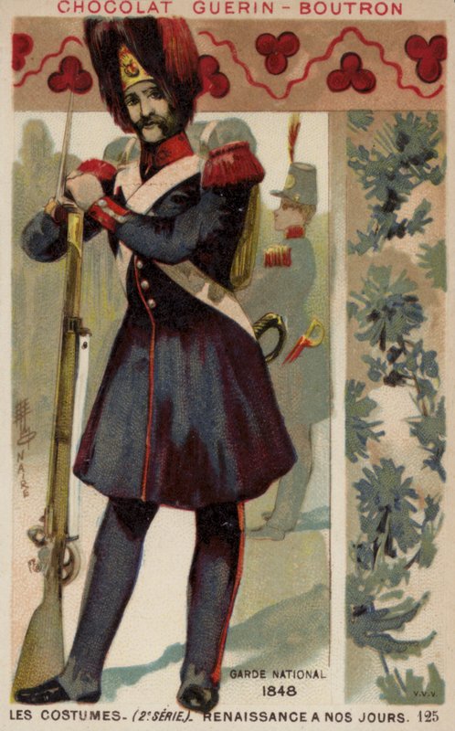 Fransk nationalgarde, 1848 av French School