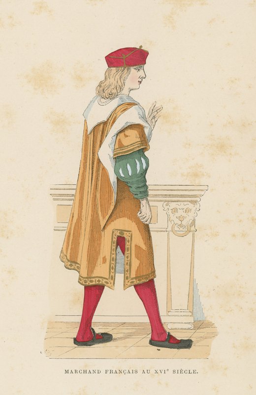Fransk köpman, 1500-talet av French School