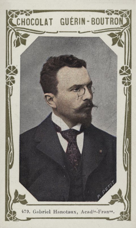 Gabriel Hanotaux, Academie-Francaise (färgad bild) av French School