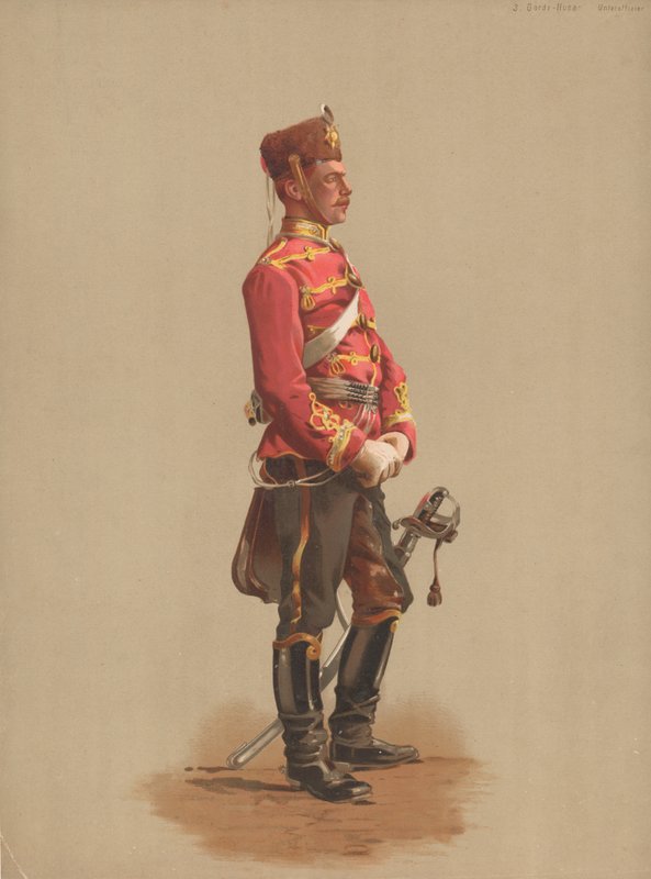 Vakthusar, korpral av French School