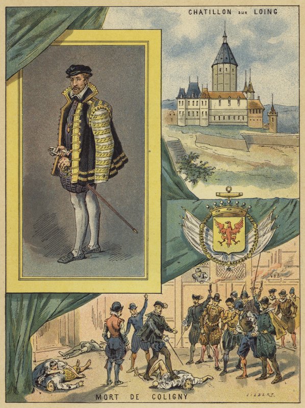 Gaspard De Coligny av French School