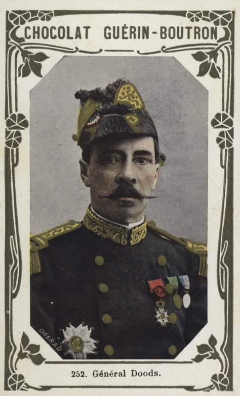 General Doods (färgad bild) av French School