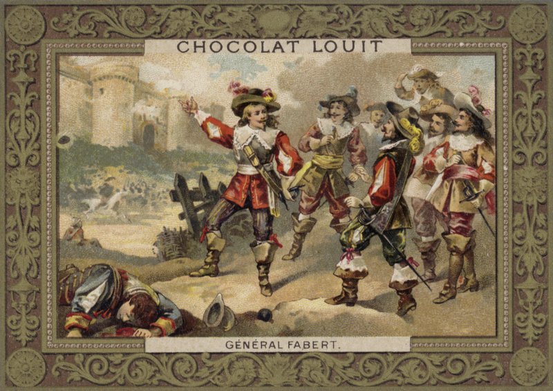 General Fabert, fransk soldat från 1600-talet av French School