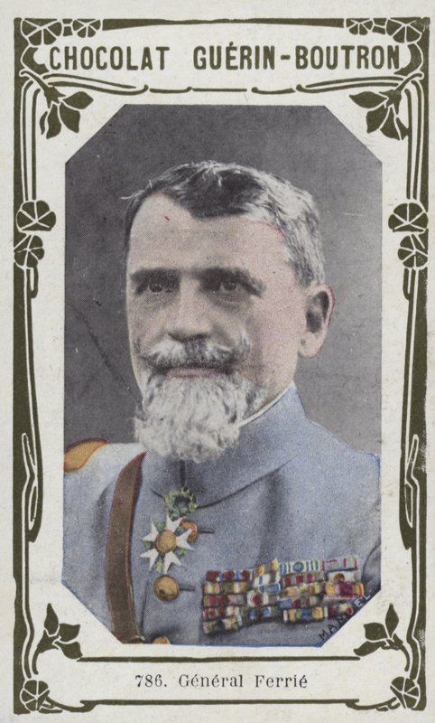 General Ferrie (färgad bild) av French School