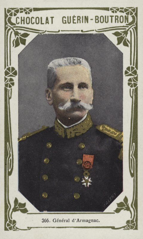 General dArmagnac (färgat foto) av French School