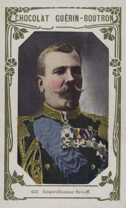 Savoff Most General (färgad bild) av French School