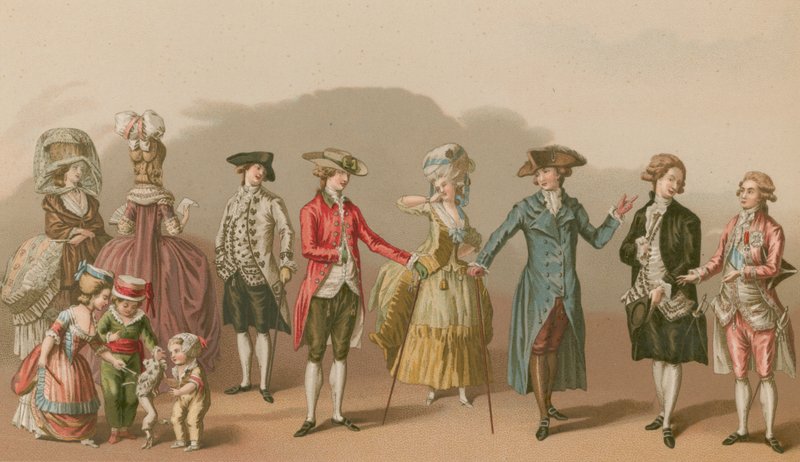 Gents Fashions av French School