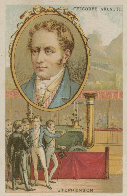 George Stephenson, engelsk ingenjör av French School