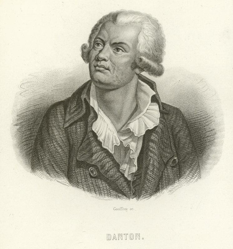 George Danton av French School