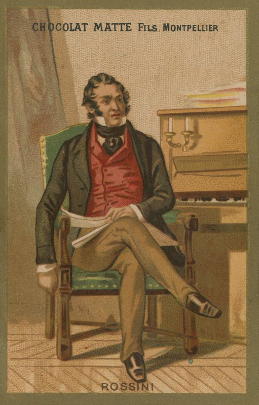 Gioachino Rossini, italiensk kompositör av French School