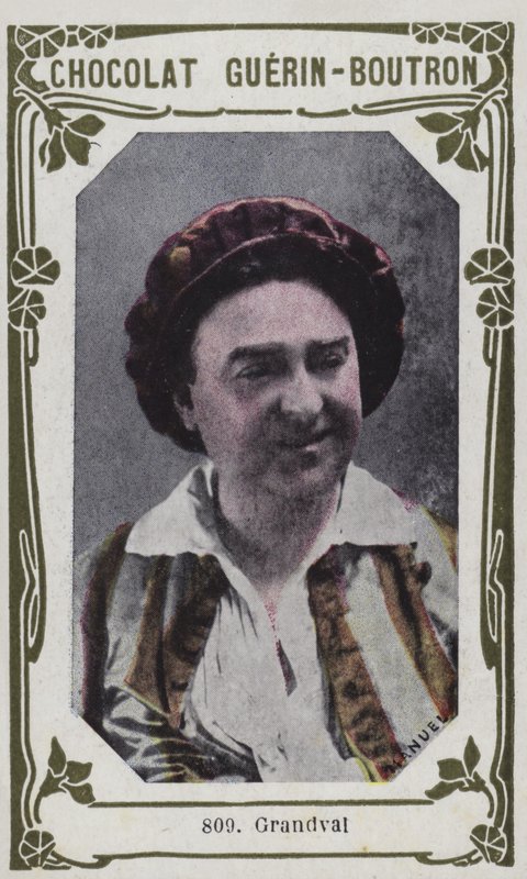 Grandval (färgad bild) av French School