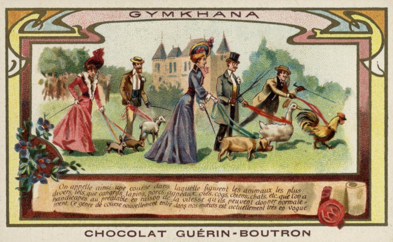 Gymciana (kromolit) av French School